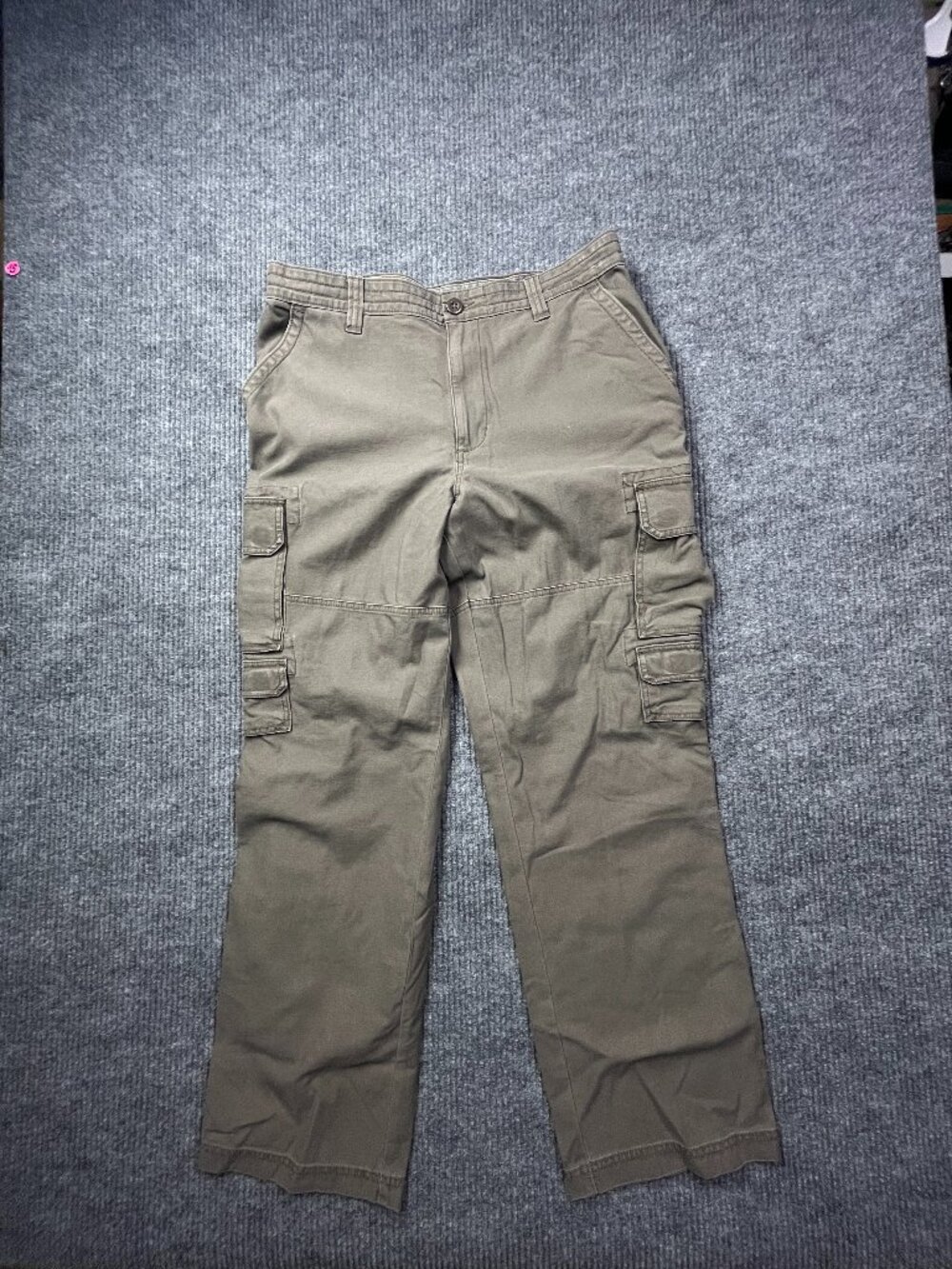 RedHead Mens Cargo Pants Size 36x32 Chinos Gray Trail Head Cargo